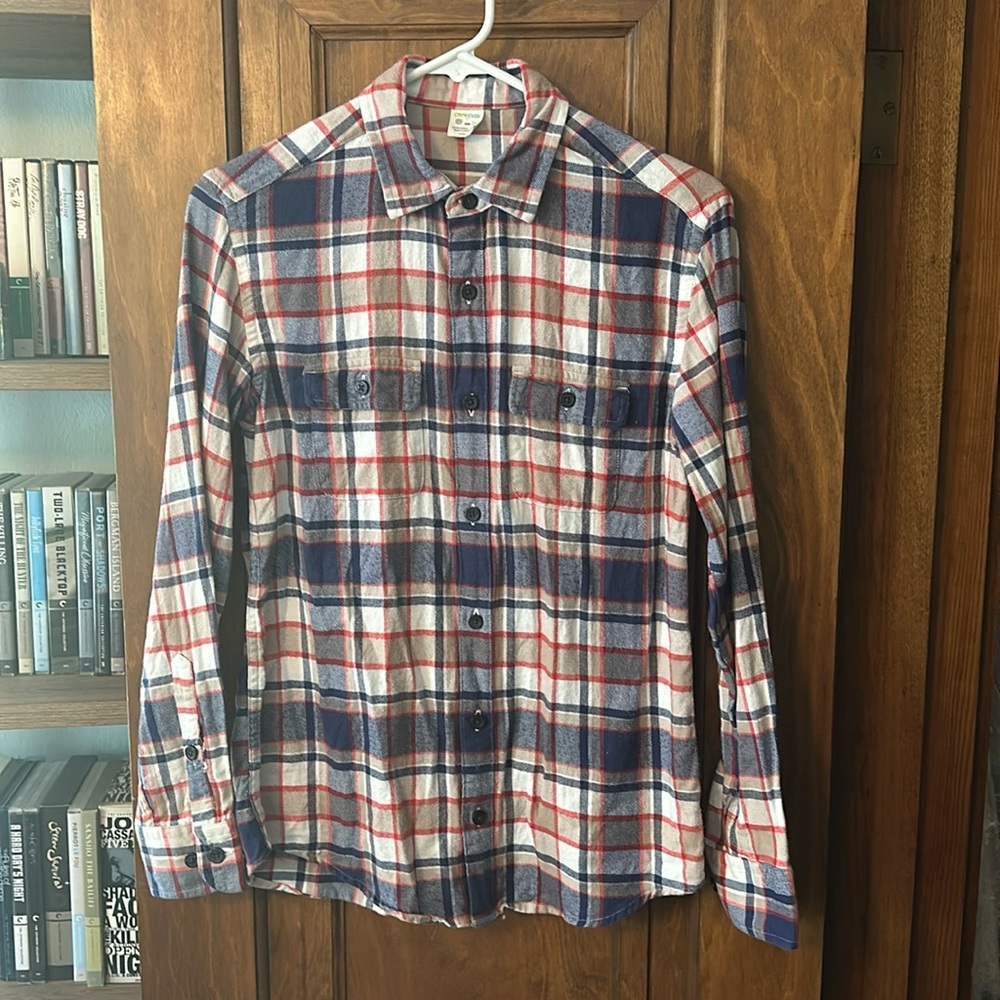 Girls Crewcuts Plaid Flannel Size 14